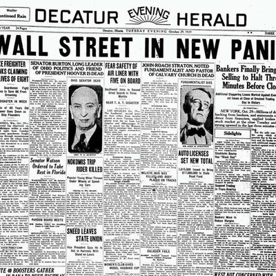Timeline: Gran depresión de 1929