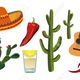 10281412 mexican symbols stock vector mexican mexico cactus