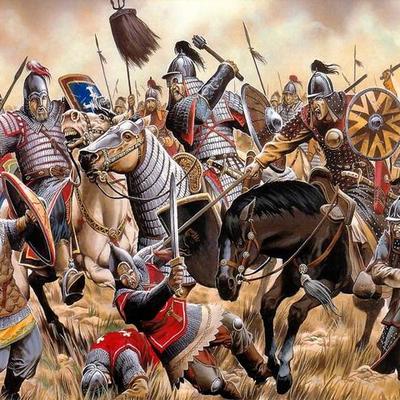 Timeline: Edad Media. Bizancio, el Islam y el Imperio Carolingio.