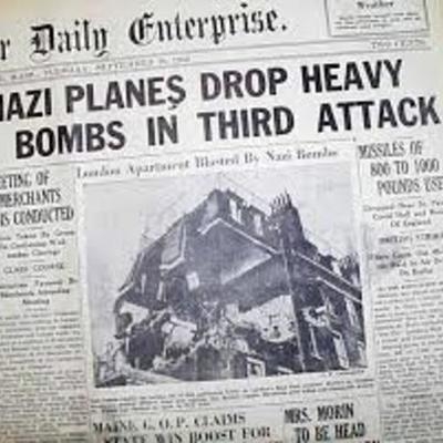 Timeline: Germany bombed london