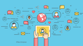 Timeline: LAS REDES SOCIALES