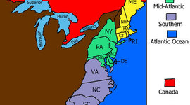 Timeline: Maddie's 13 Colonies