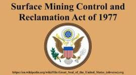Timeline: surface mining control act