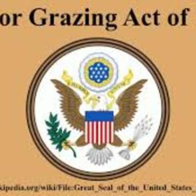 Timeline: taylor grazing act