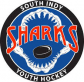South Indy (Sharks) Hockey Association logo