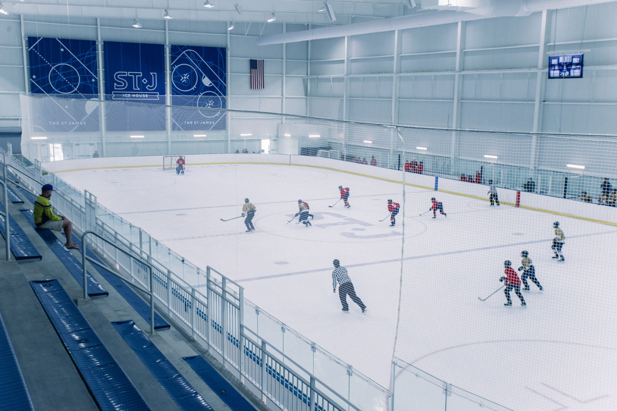 The St. James Sports and Active Entertainment Center Ice Rink in Springfield, VA Travel Sports