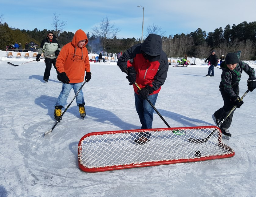 Barrie Community Sports Complex Ice Rink in Minesing, ON, Canada
