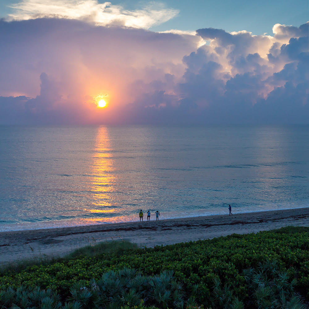 The sun sets over another toxic summer on the Treasure Coast