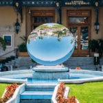 Fountain near Grand casino in Monte Carlo in Monaco_363314492