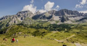 Madonna di Campiglio village, Traditional Skiing Resort in Italy