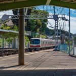 Inuyama Yuen Station of Nagoya Railroad Inuyama Line in Aichi_550762432