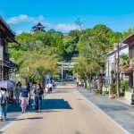 The old town of Inuyama City in Aichi _550444438
