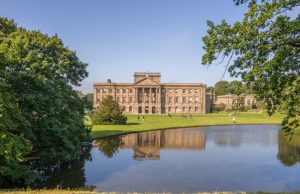 Lyme Park in Disley, the Historical House of Charm in United Kingdom