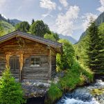 European alps landscape of Schwarzachtal valley in Zillertal (Austria)._494764582