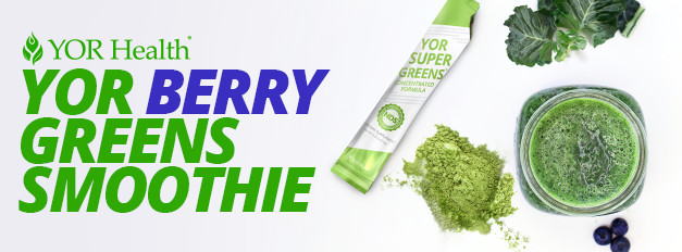 YOR Berry Green Smoothie
