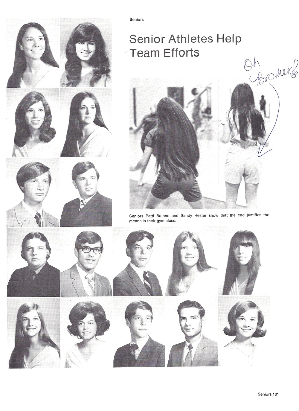 Jerry Roth Yearbook Senior's Yearbook Photos