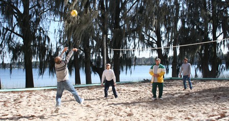 Marlon hitting waaaay over his league. Boy, is he going to be sore tomorrow.