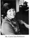 *Carrie Jane Robinson