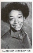 Jacqueline Hayes (Eggleston)