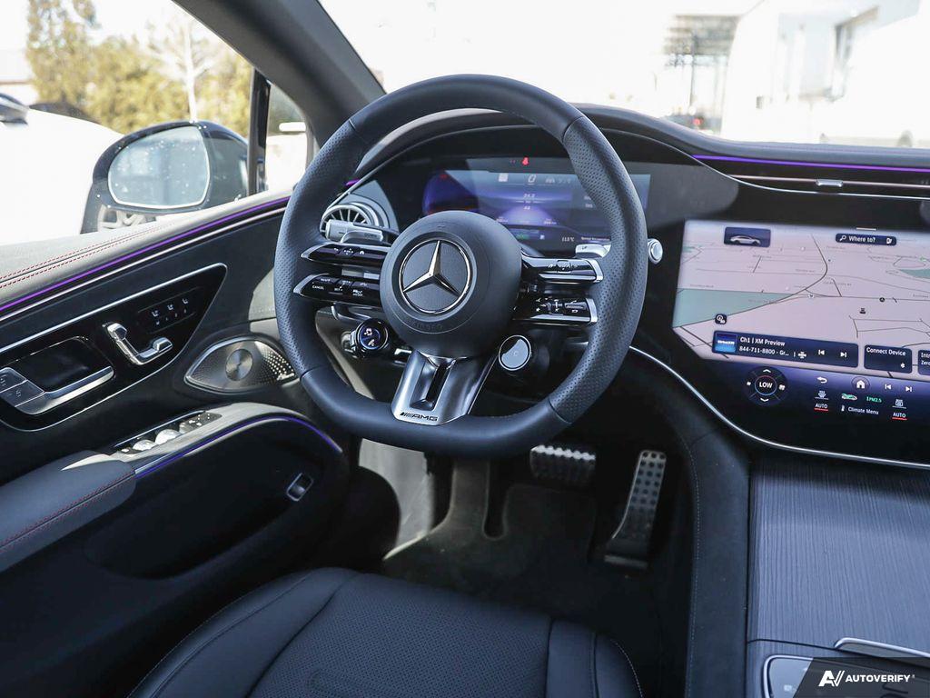 new 2024 Mercedes-Benz AMG EQS car, priced at $142,375