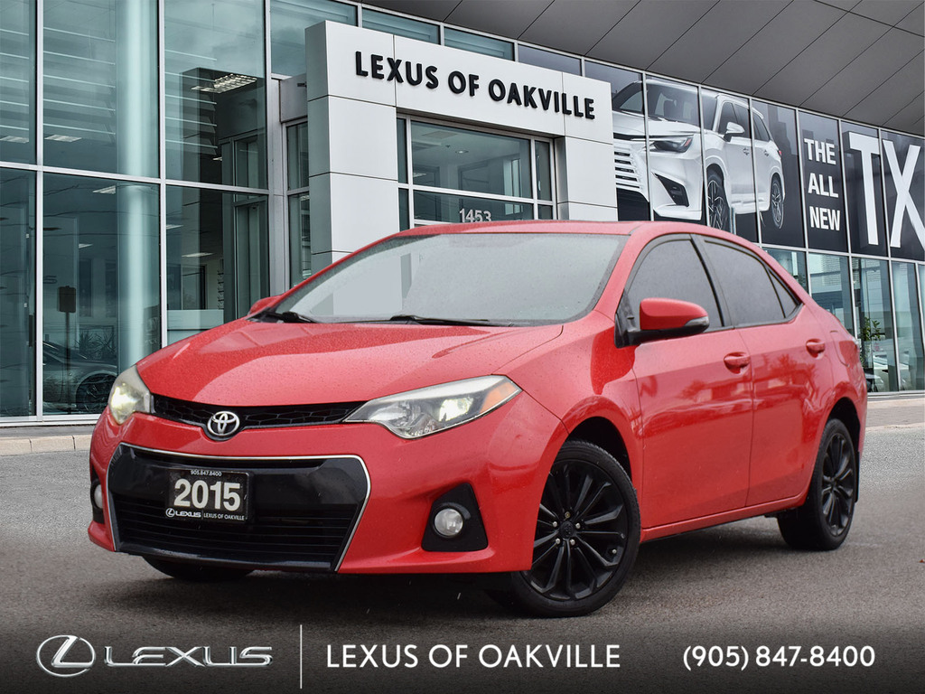 2015 Toyota  Corolla  S Sport Package, 多伦多, 原厂Lease方案