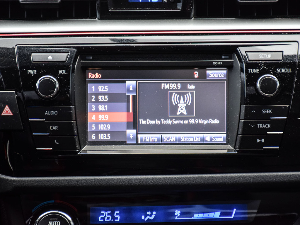 2015 Toyota  Corolla  S Sport Package, 多伦多, 原厂Lease方案