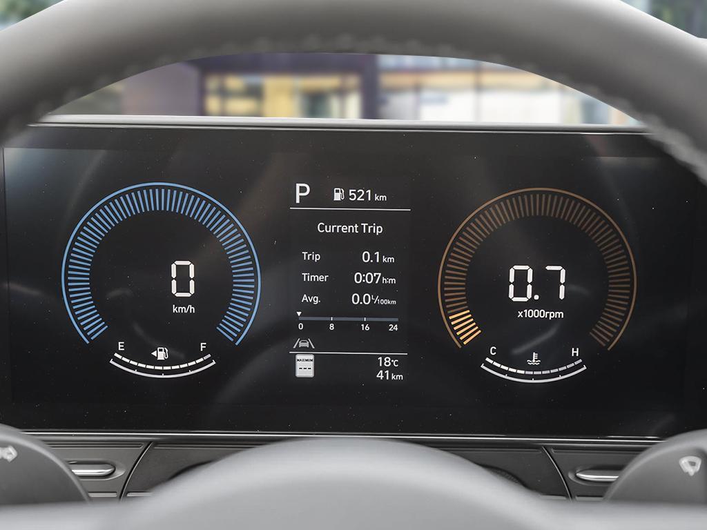 2025 White Hyundai Kona 1.6T Preferred Sport AWD SUV