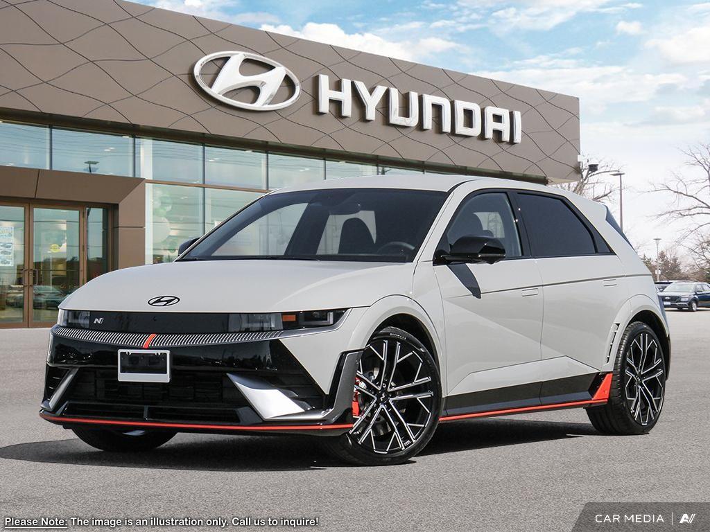 Silver 2025 Hyundai Ioniq 5 N SUV / Crossover All-Wheel Drive 1-Speed Automatic