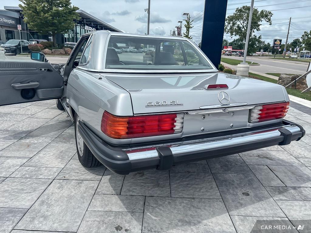 used 1989 Mercedes-Benz 560SL car, priced at $29,994