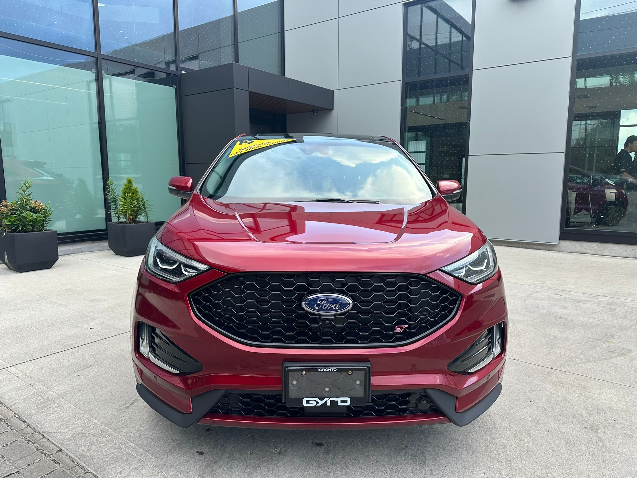 2019 Red Ford Edge ST AWD SUV