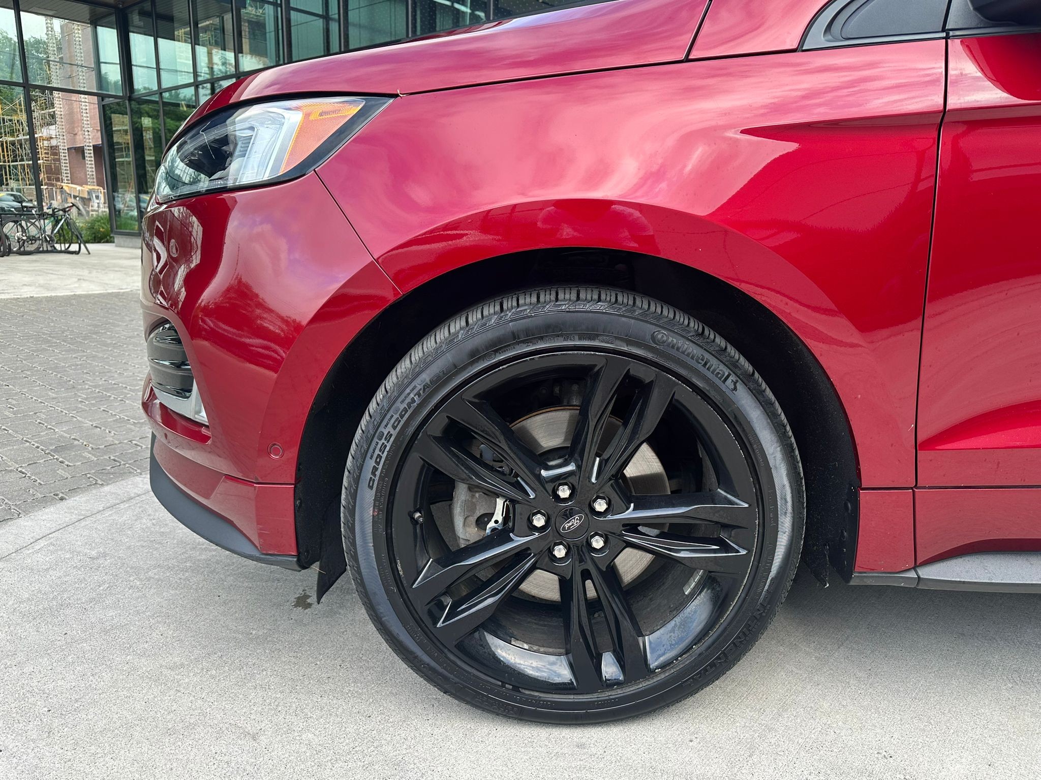 2019 Red Ford Edge ST AWD SUV