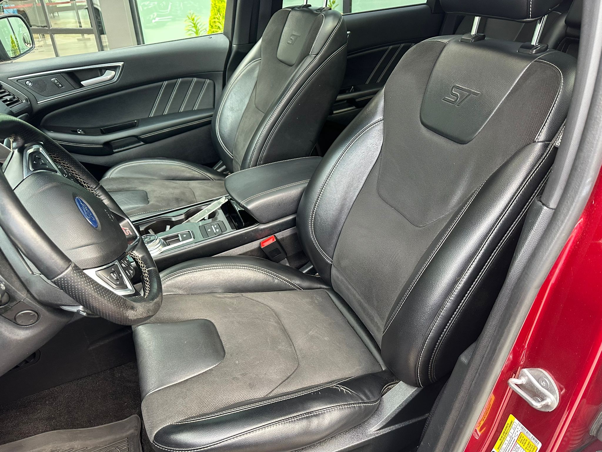 2019 Red Ford Edge ST AWD SUV