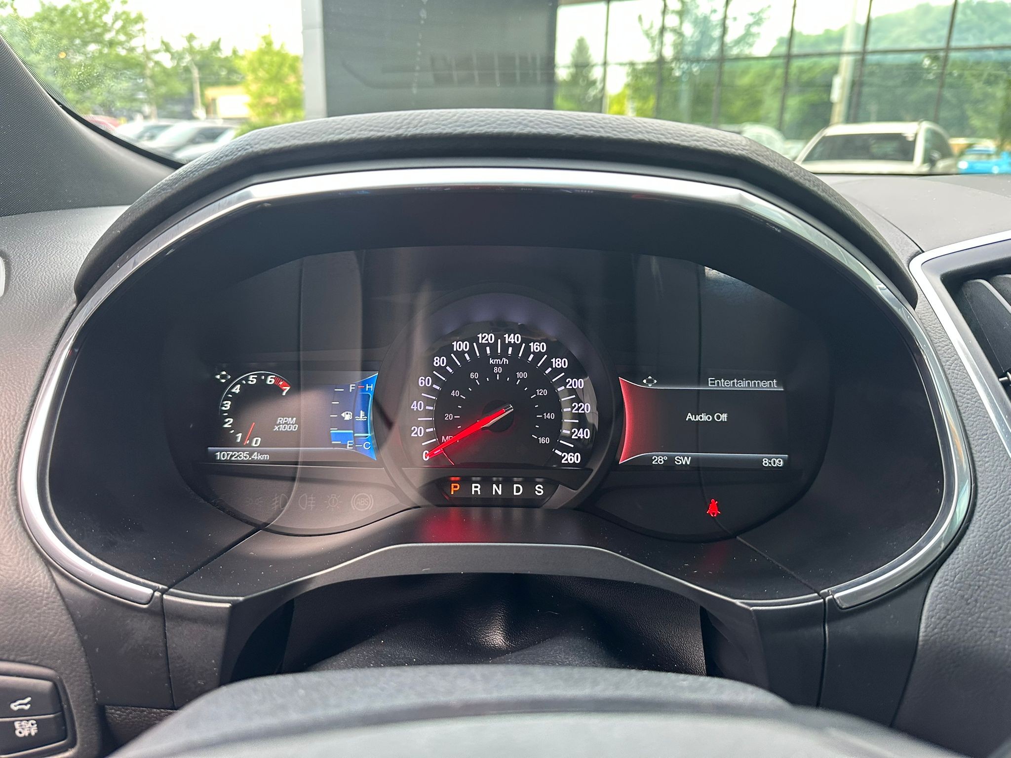 2019 Red Ford Edge ST AWD SUV