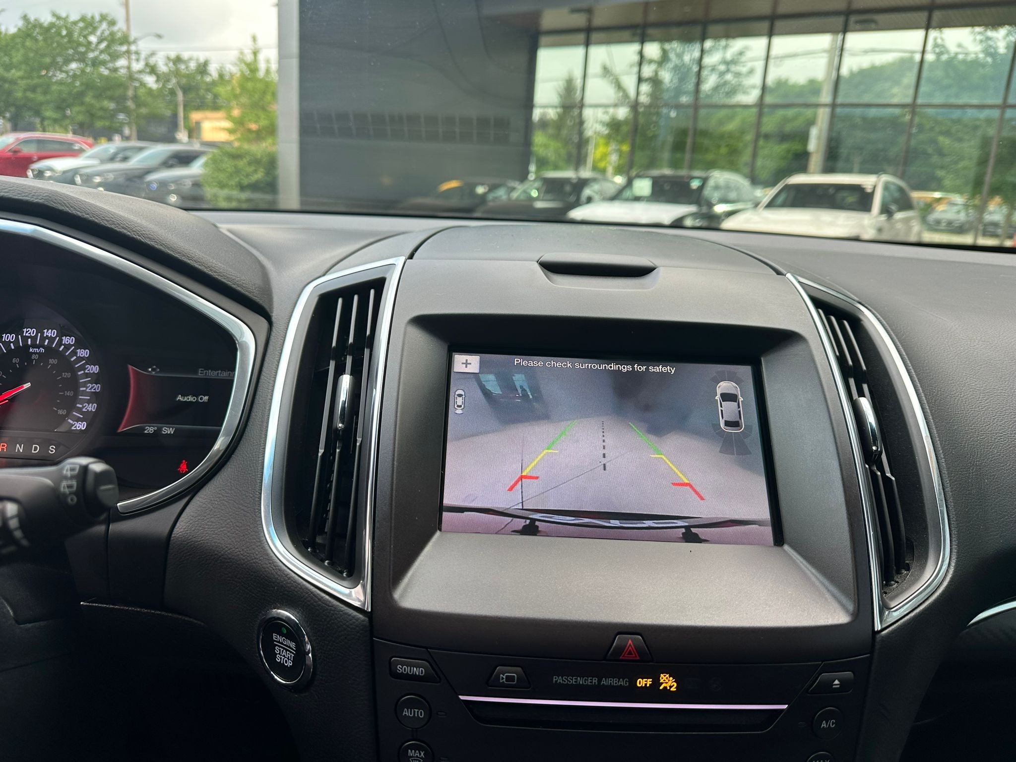 2019 Red Ford Edge ST AWD SUV