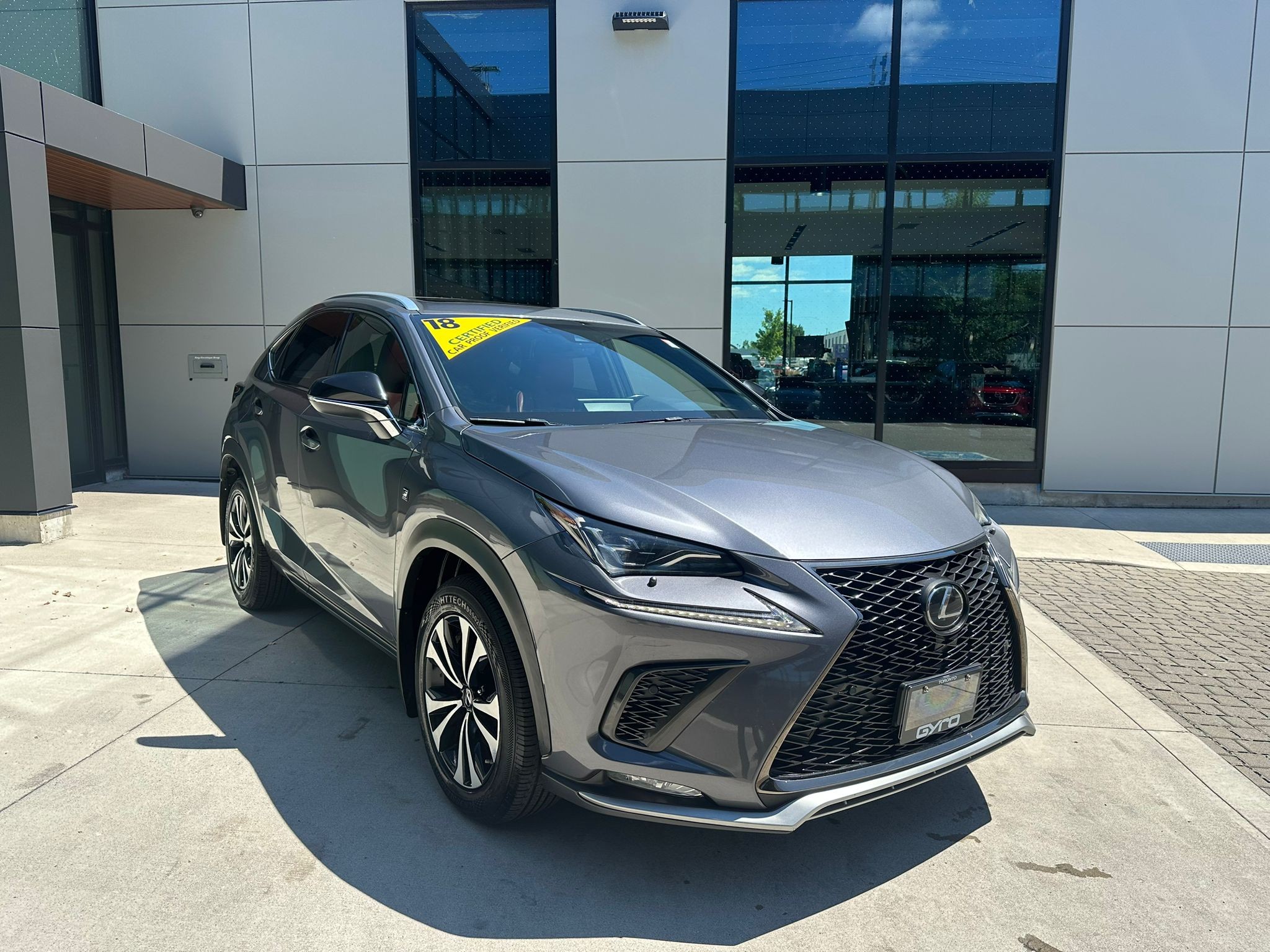 2018 Grey Lexus NX AWD SUV