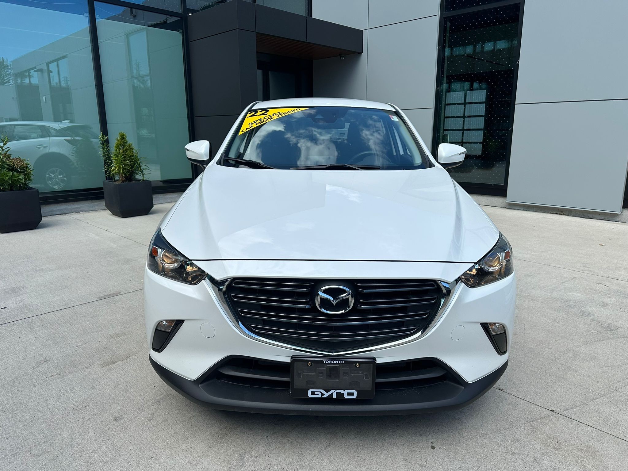 2022 White Mazda CX-3 GS AWD SUV