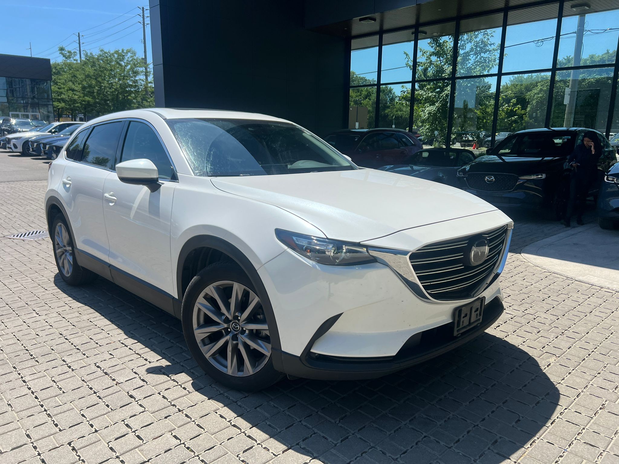 2023 White Mazda CX-9 GS AWD SUV
