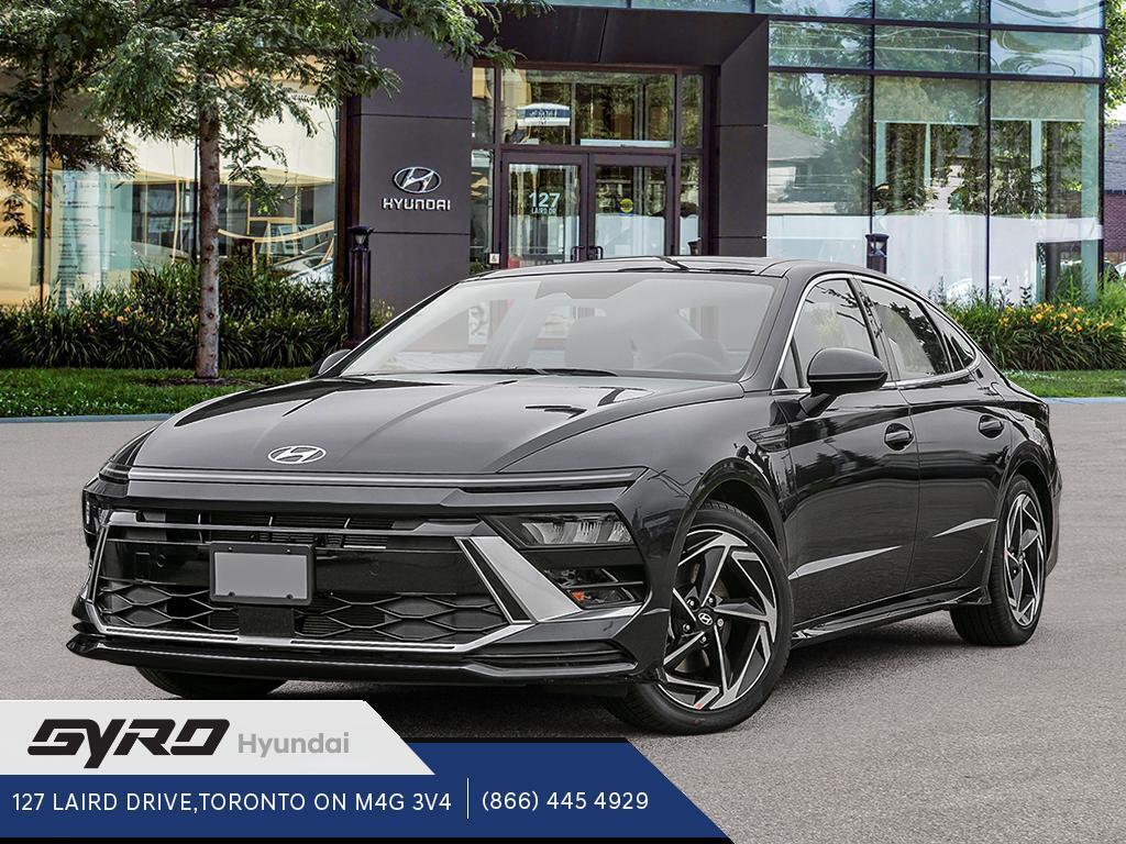 2025 Black Hyundai Sonata Preferred-Trend Intermediate