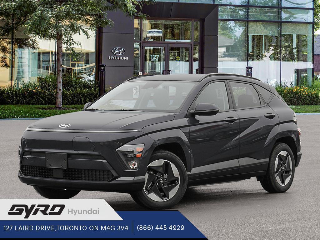 2025 Black Hyundai Kona Electric Preferred FWD SUV