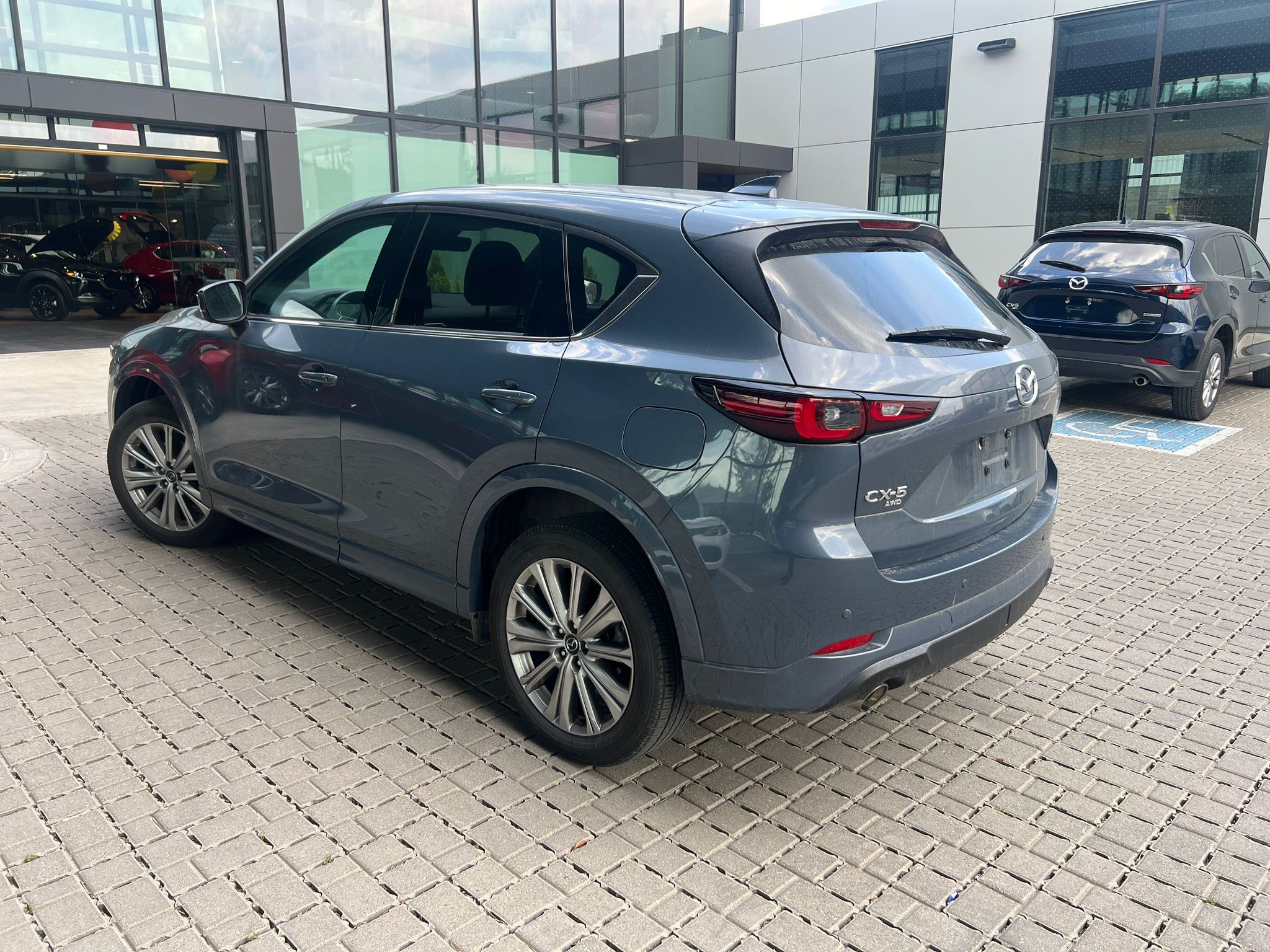 2023 Grey Mazda CX-5 Signature AWD SUV