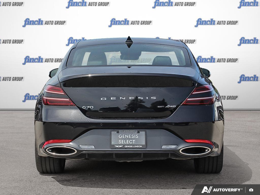 used 2024 Genesis G70 car, priced at $43,099