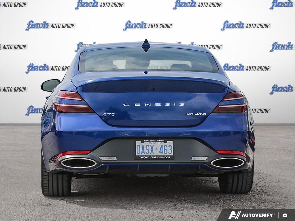 used 2024 Genesis G70 car, priced at $54,099