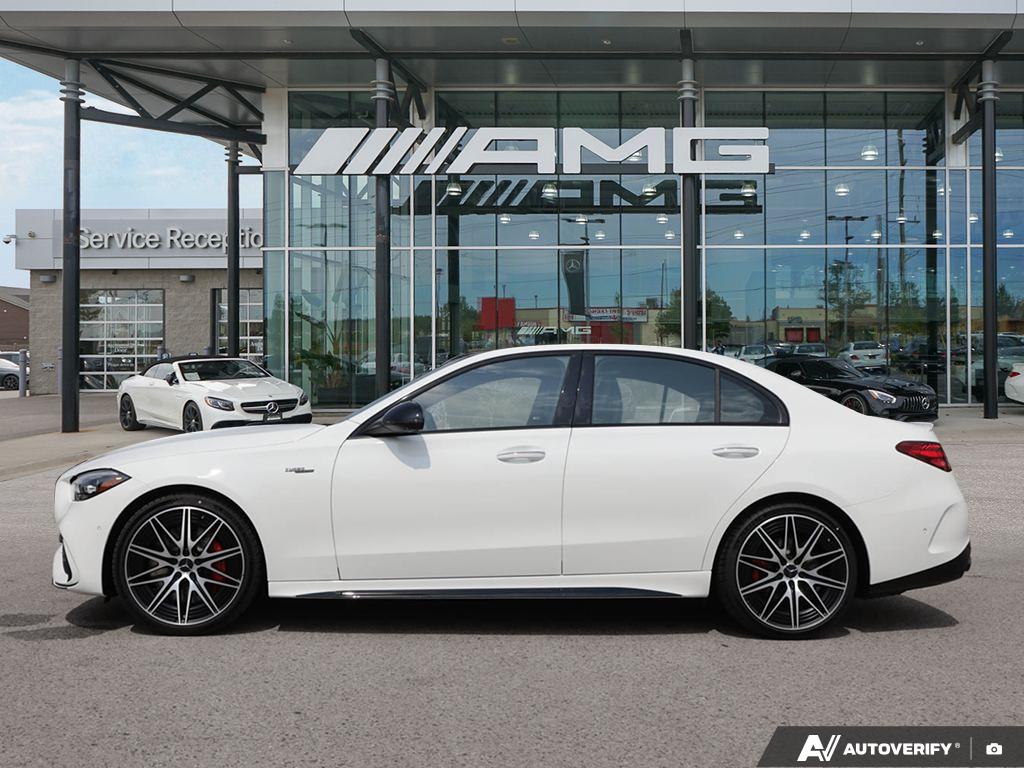 new 2025 Mercedes-Benz AMG C 43 car, priced at $96,411