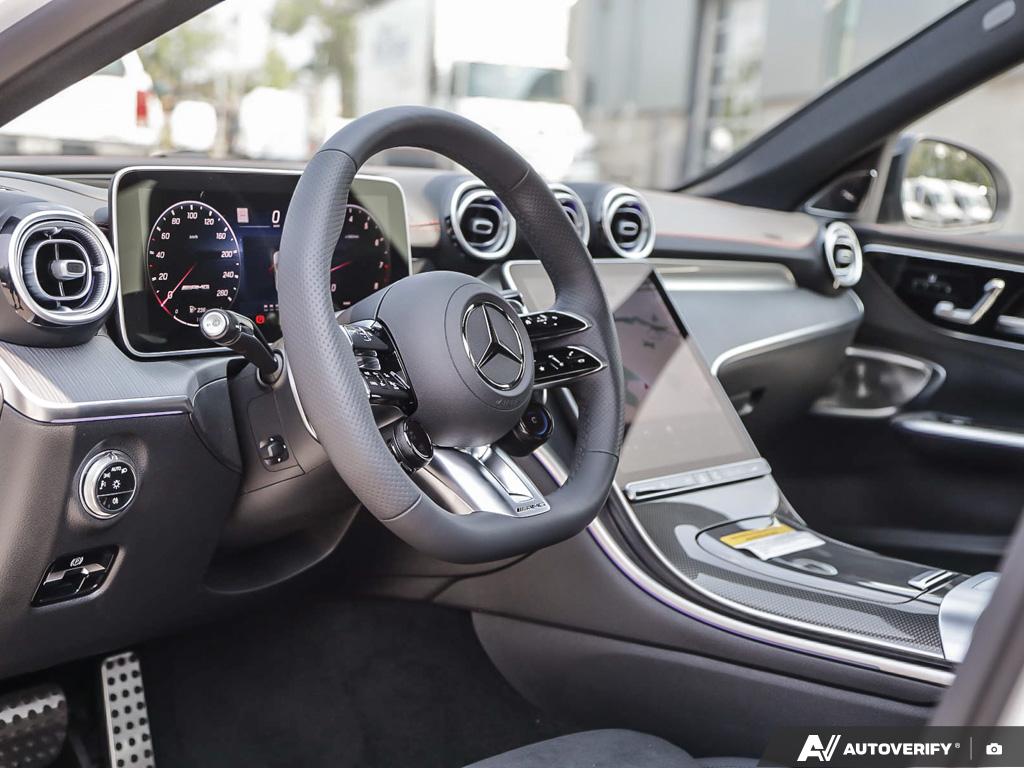 new 2025 Mercedes-Benz AMG C 43 car, priced at $96,411