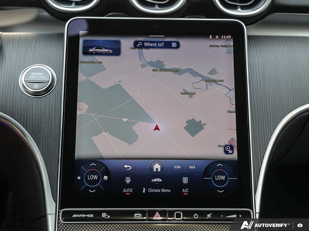 new 2025 Mercedes-Benz AMG C 43 car, priced at $96,411