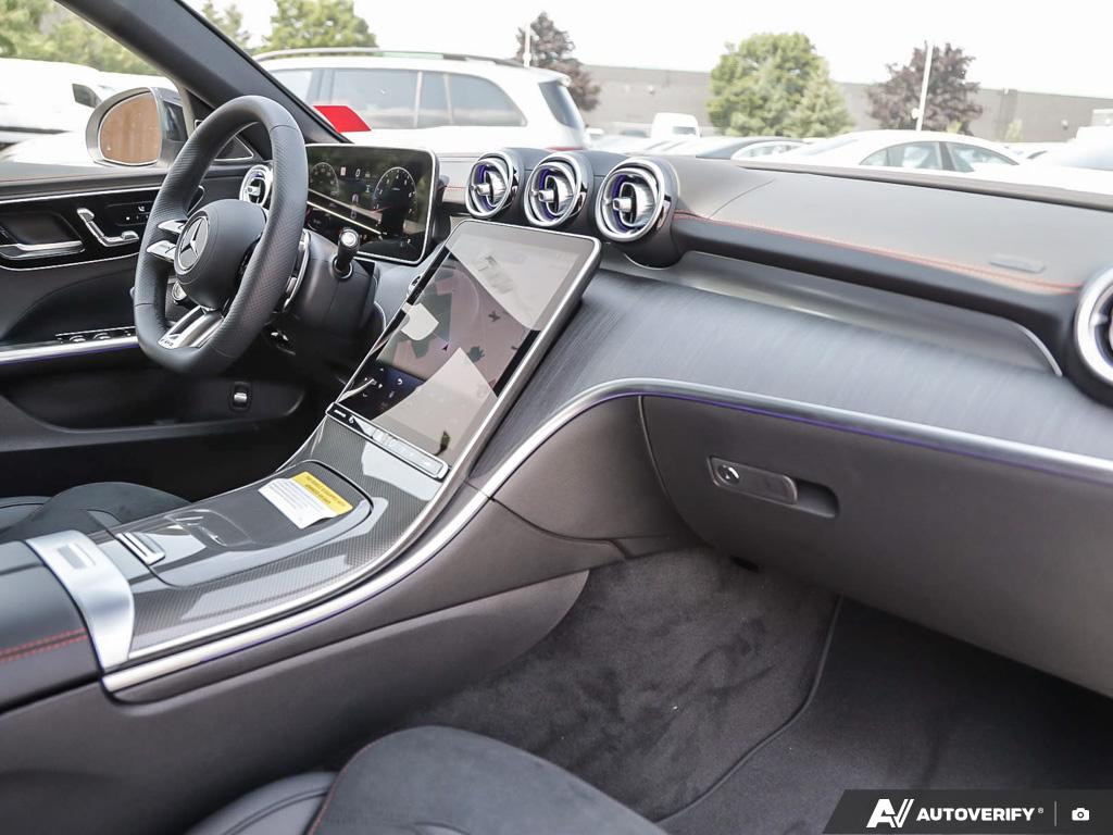 new 2025 Mercedes-Benz AMG C 43 car, priced at $96,411