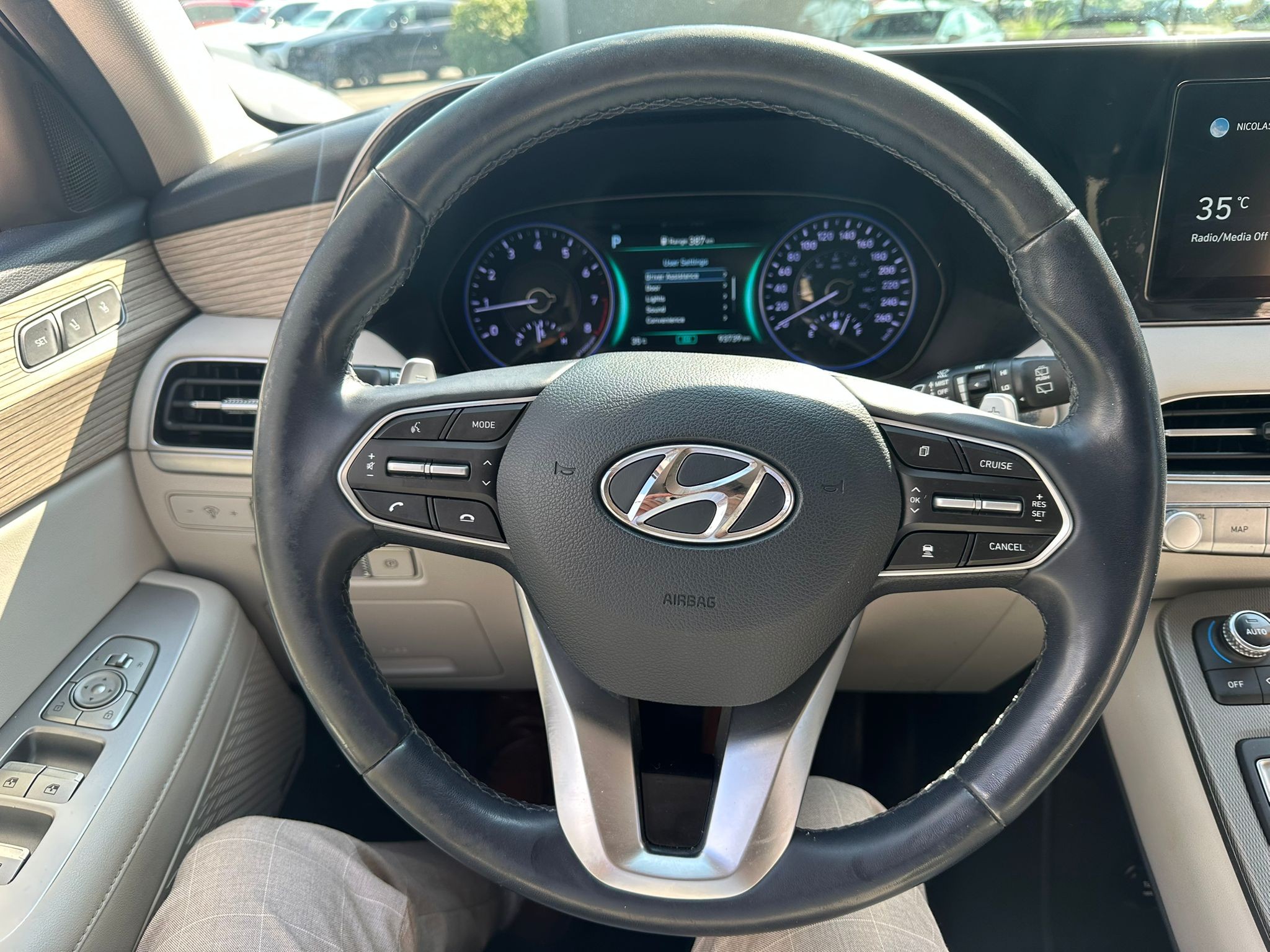 2021 Grey Hyundai Palisade Luxury 7 Passenger AWD SUV