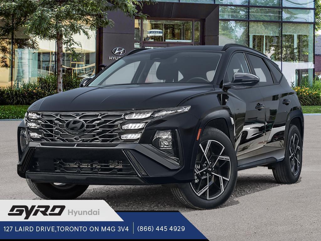 2025 Black Hyundai Tucson Hybrid N-Line AWD SUV