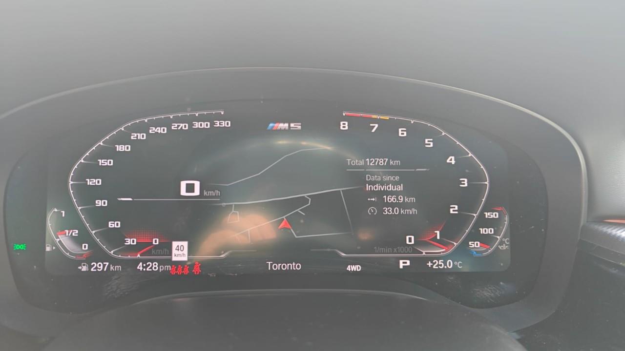 2022 BMW M5 Competition, 多伦多, 全款车