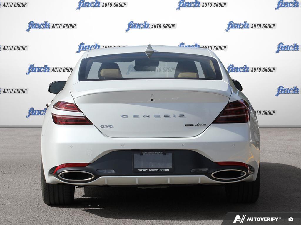 used 2024 Genesis G70 car, priced at $46,099